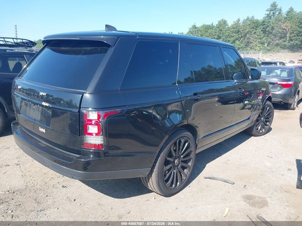 2017 LAND ROVER RANGE ROVER 5.0L V8 SUPERCHARGED