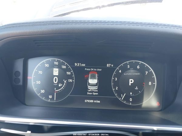2017 LAND ROVER RANGE ROVER 5.0L V8 SUPERCHARGED