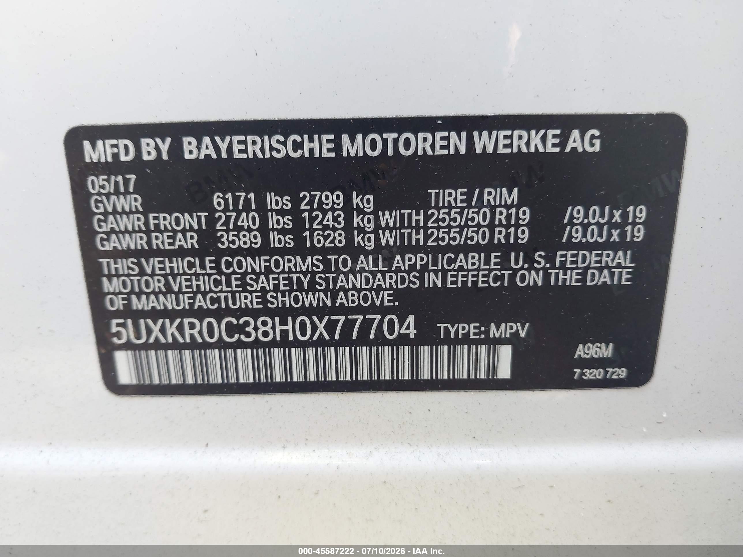 2017 BMW X5 xDrive35i