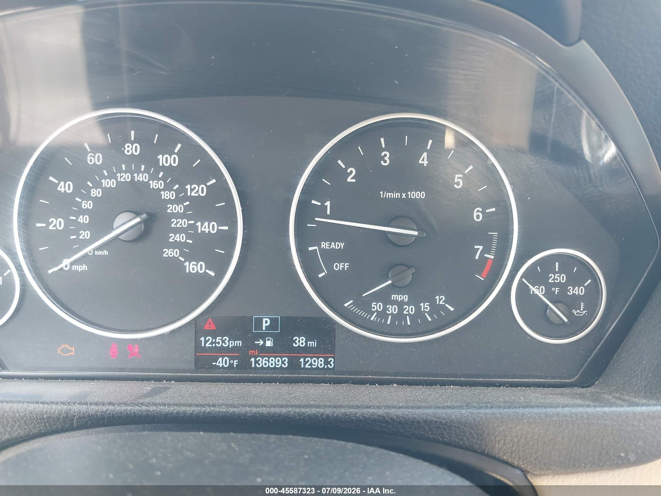 2016 BMW 320I XDRIVE