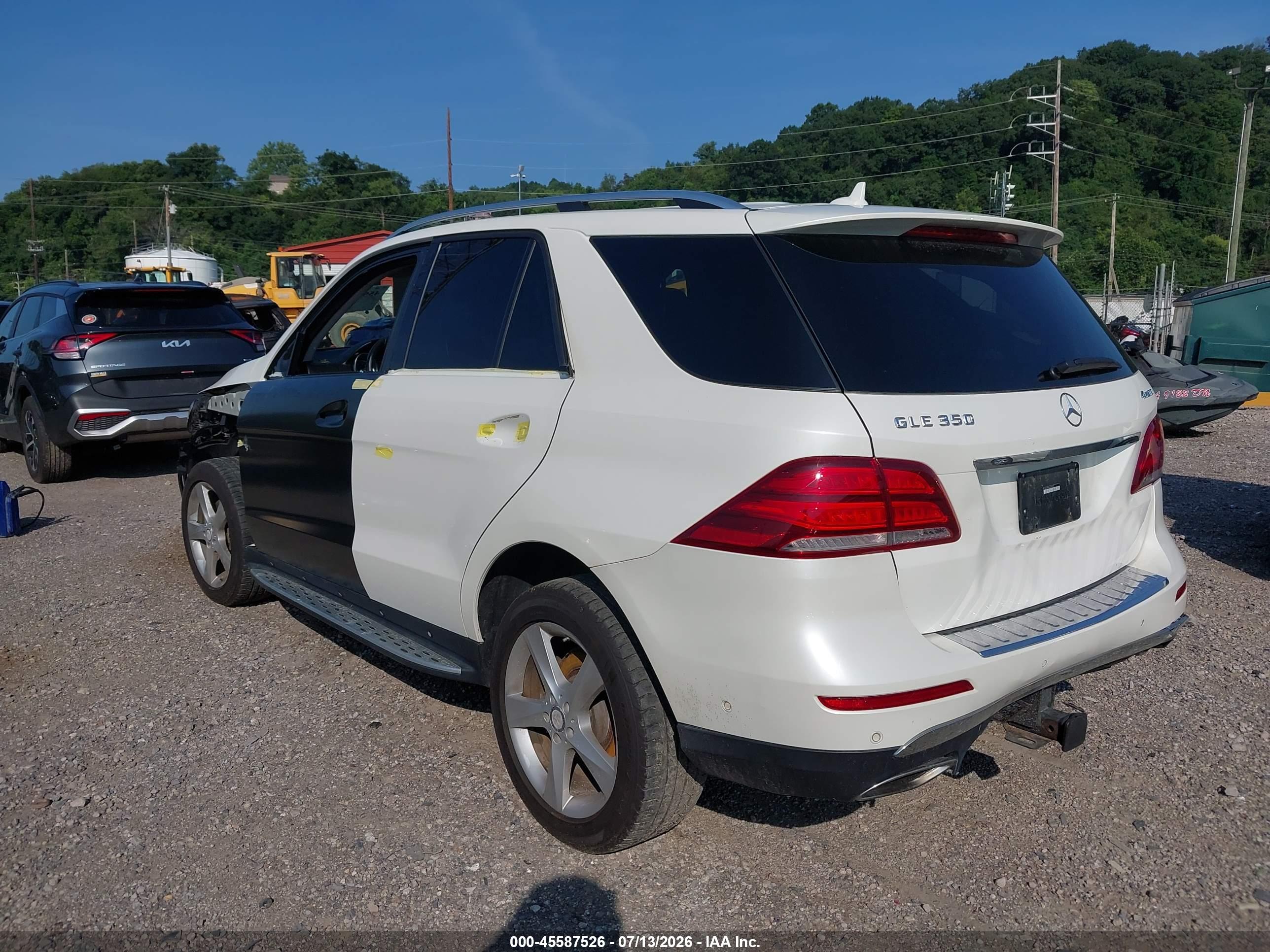2016 MERCEDES-BENZ GLE 350 4MATIC