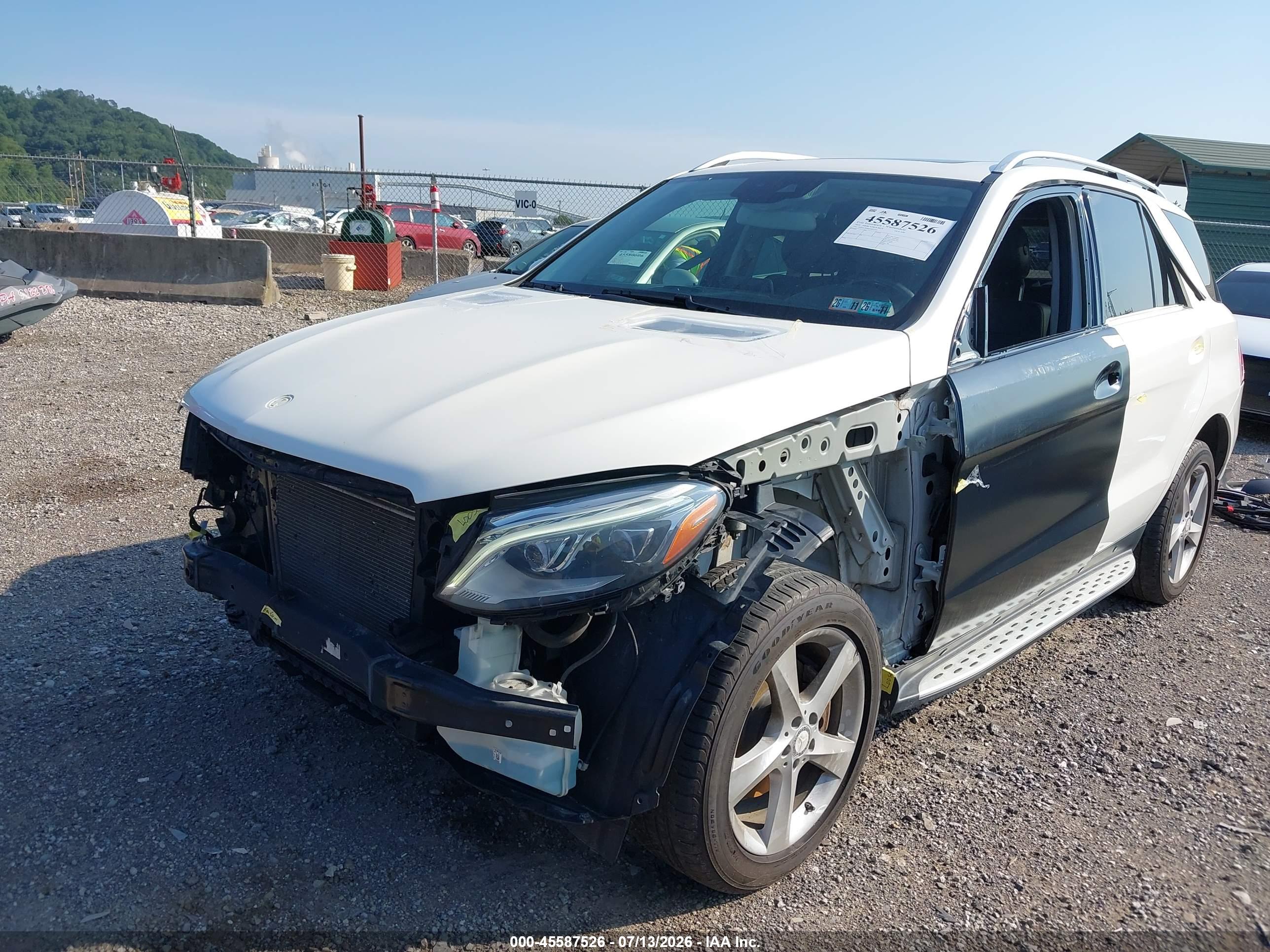 2016 MERCEDES-BENZ GLE 350 4MATIC