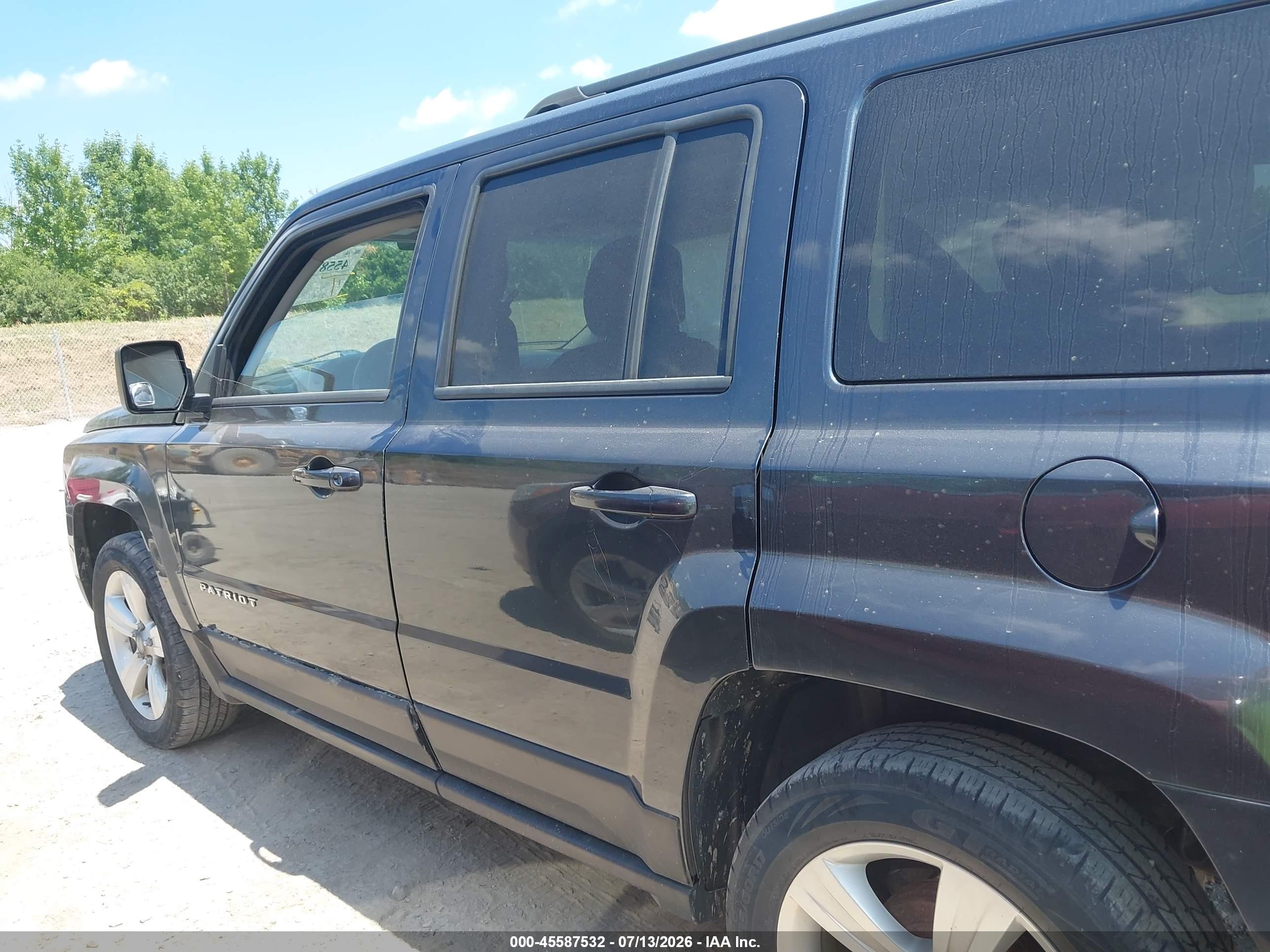 2016 JEEP PATRIOT LATITUDE FWD