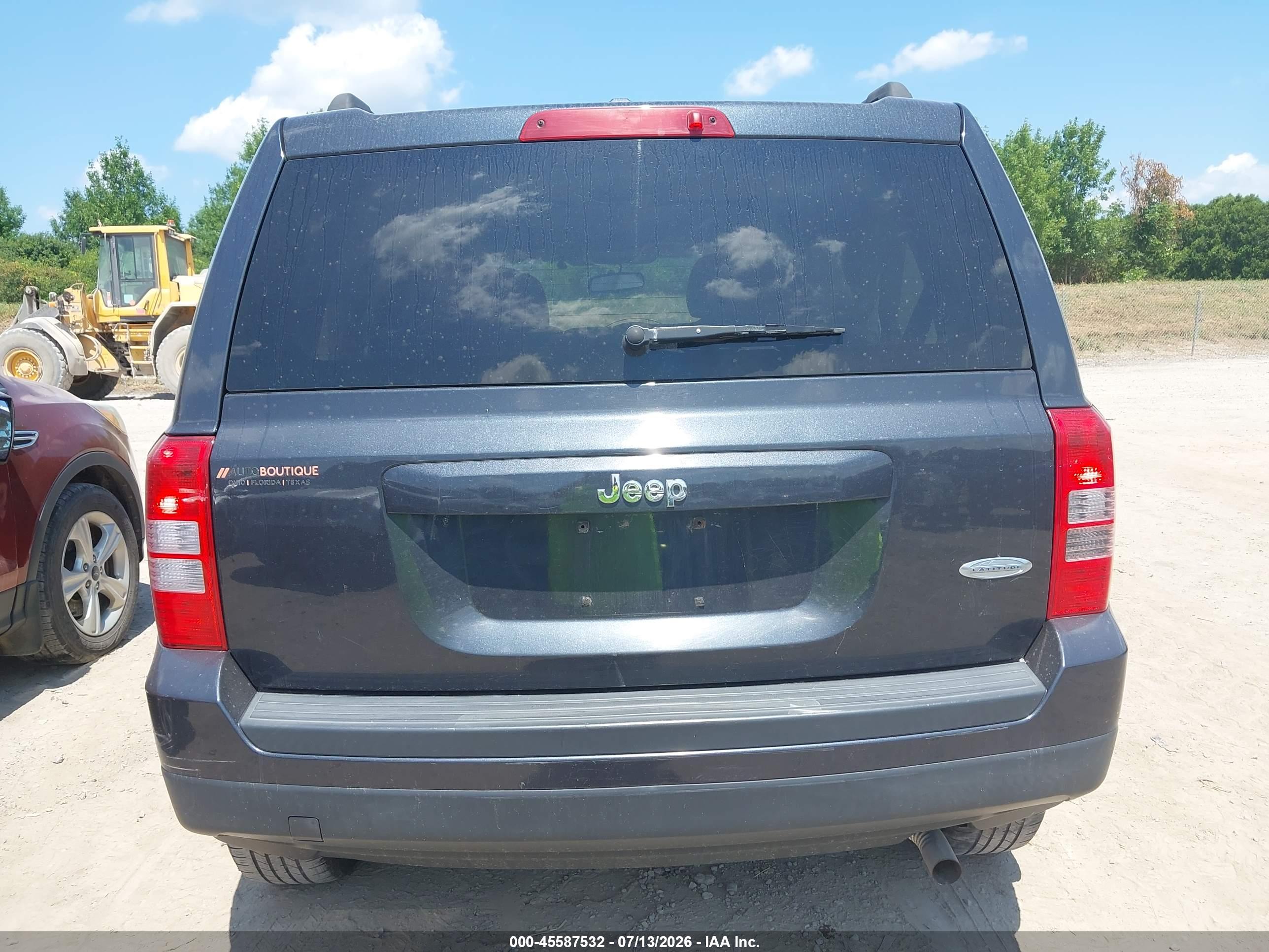 2016 JEEP PATRIOT LATITUDE FWD
