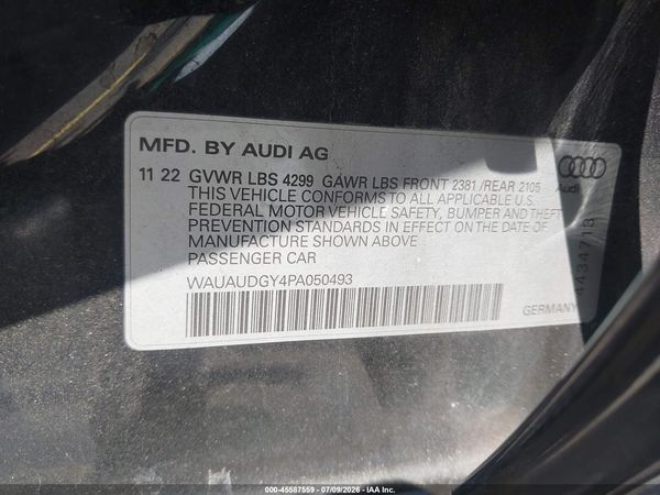 2023 AUDI A3