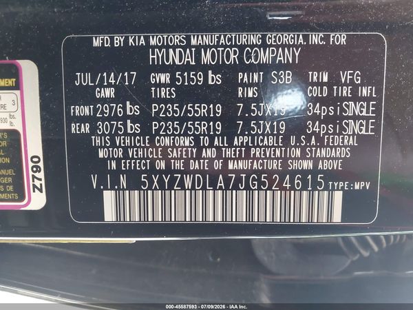 2018 HYUNDAI SANTA FE SPORT 2.0T ULTIMATE