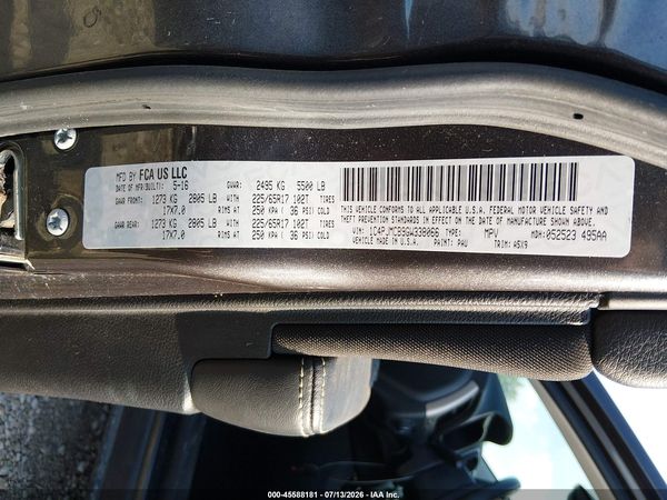 2016 JEEP CHEROKEE LATITUDE