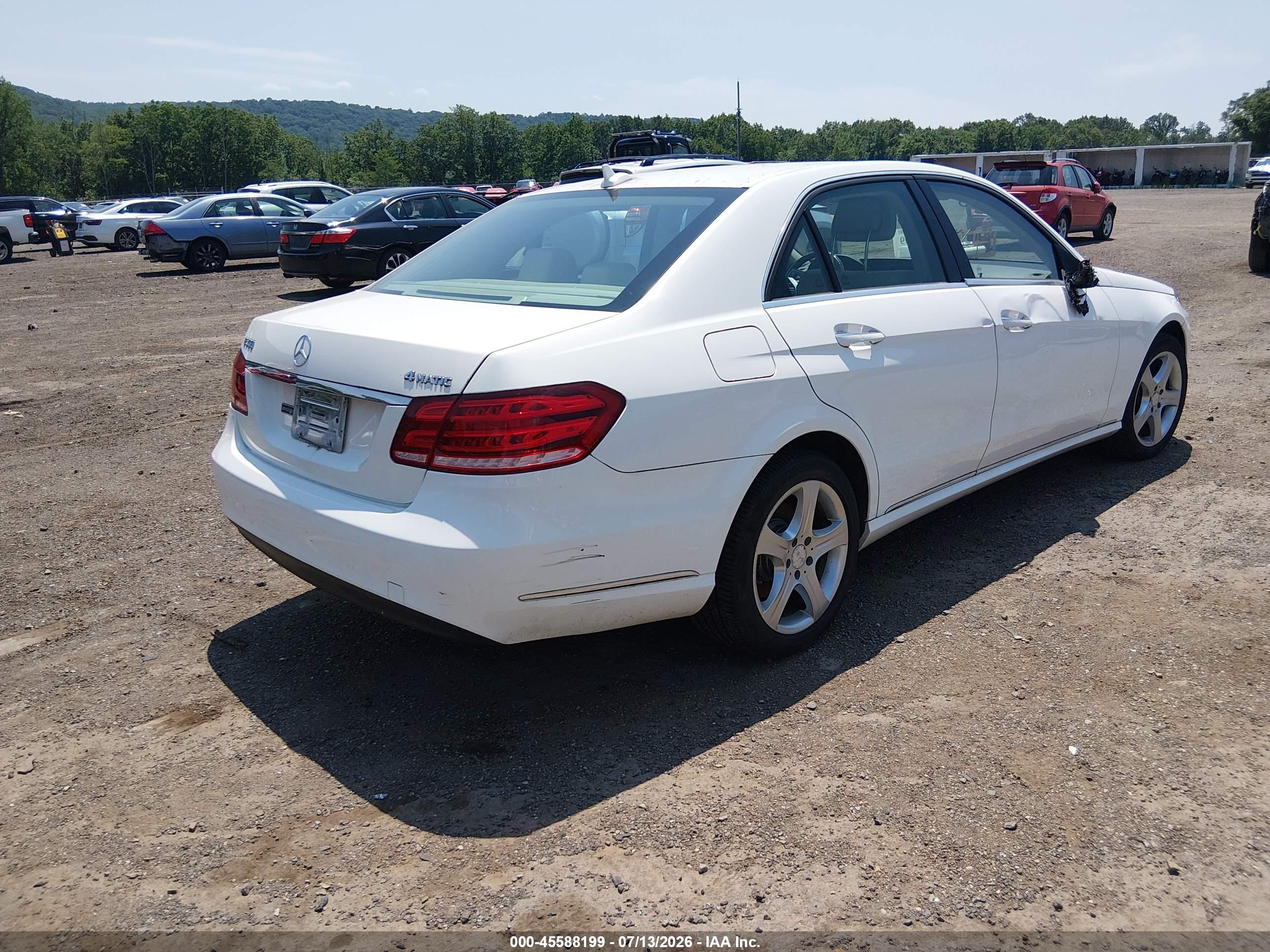 2014 MERCEDES-BENZ E 350 4MATIC