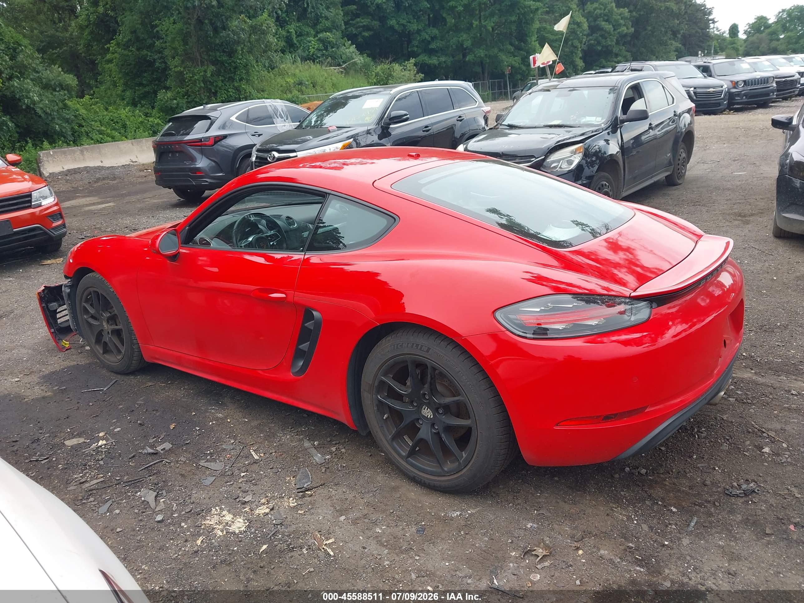 2018 PORSCHE 718 CAYMAN