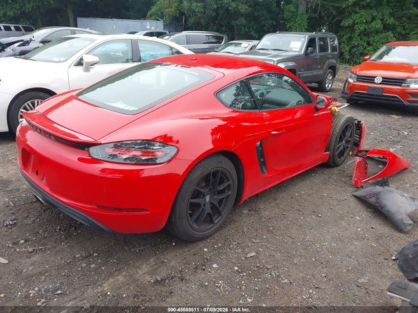 2018 PORSCHE 718 CAYMAN