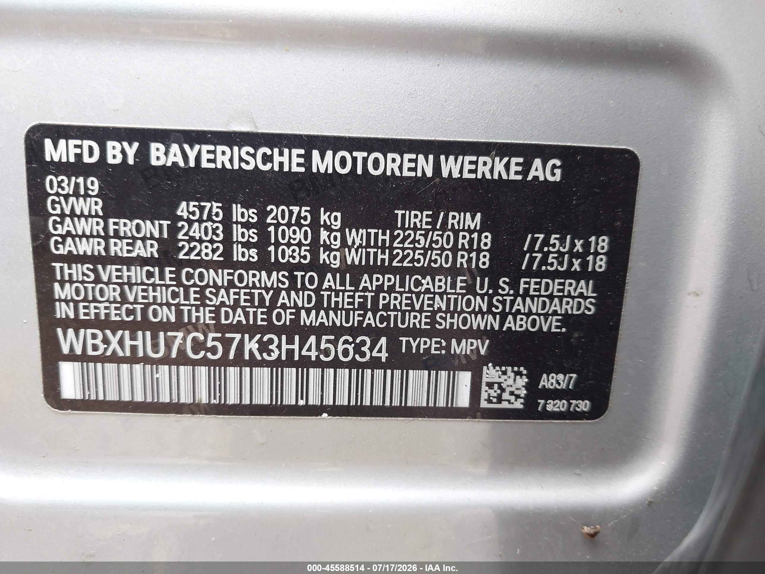 2019 BMW X1 SDRIVE28I