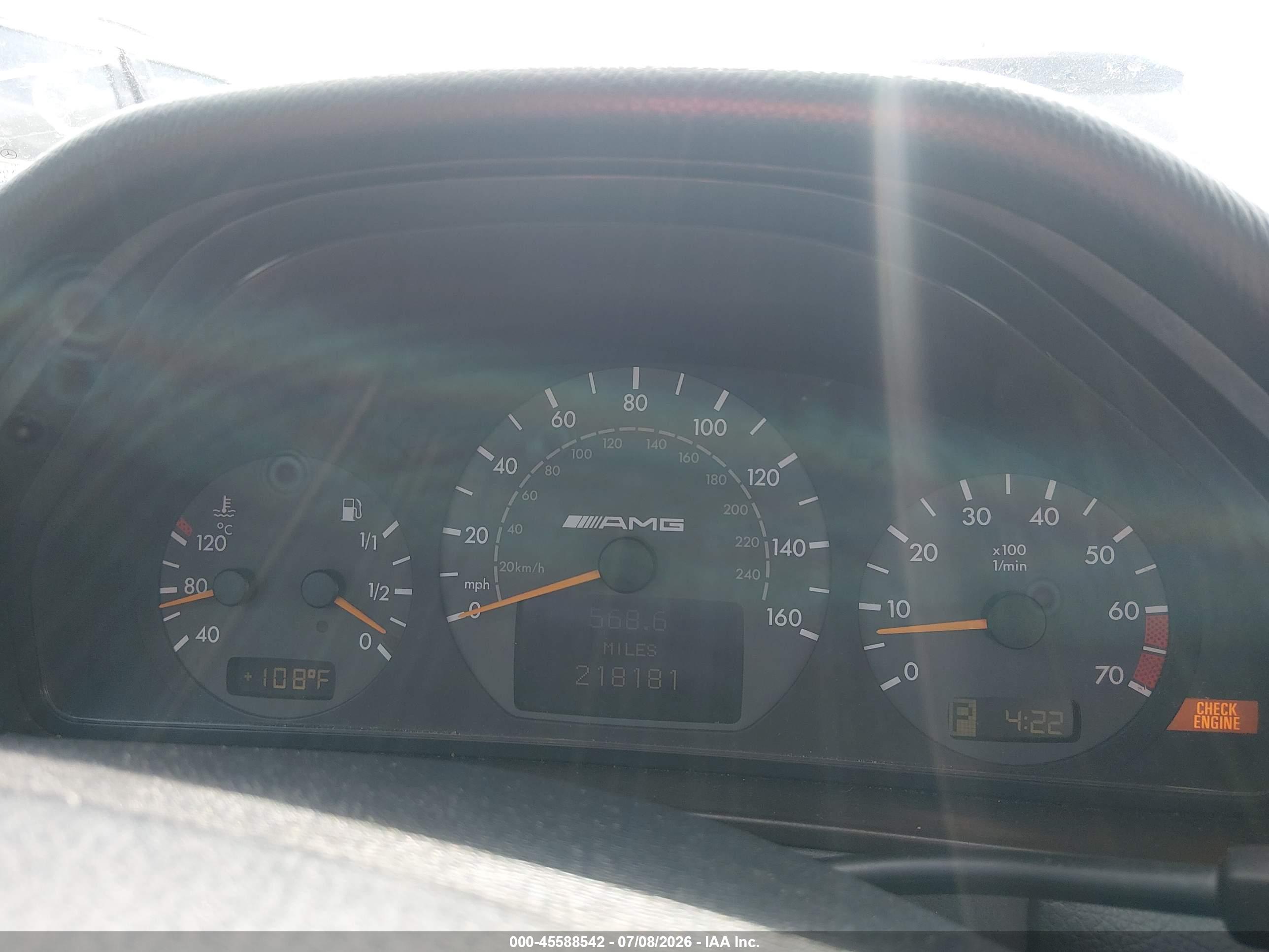 2000 MERCEDES-BENZ E 55 AMG E55