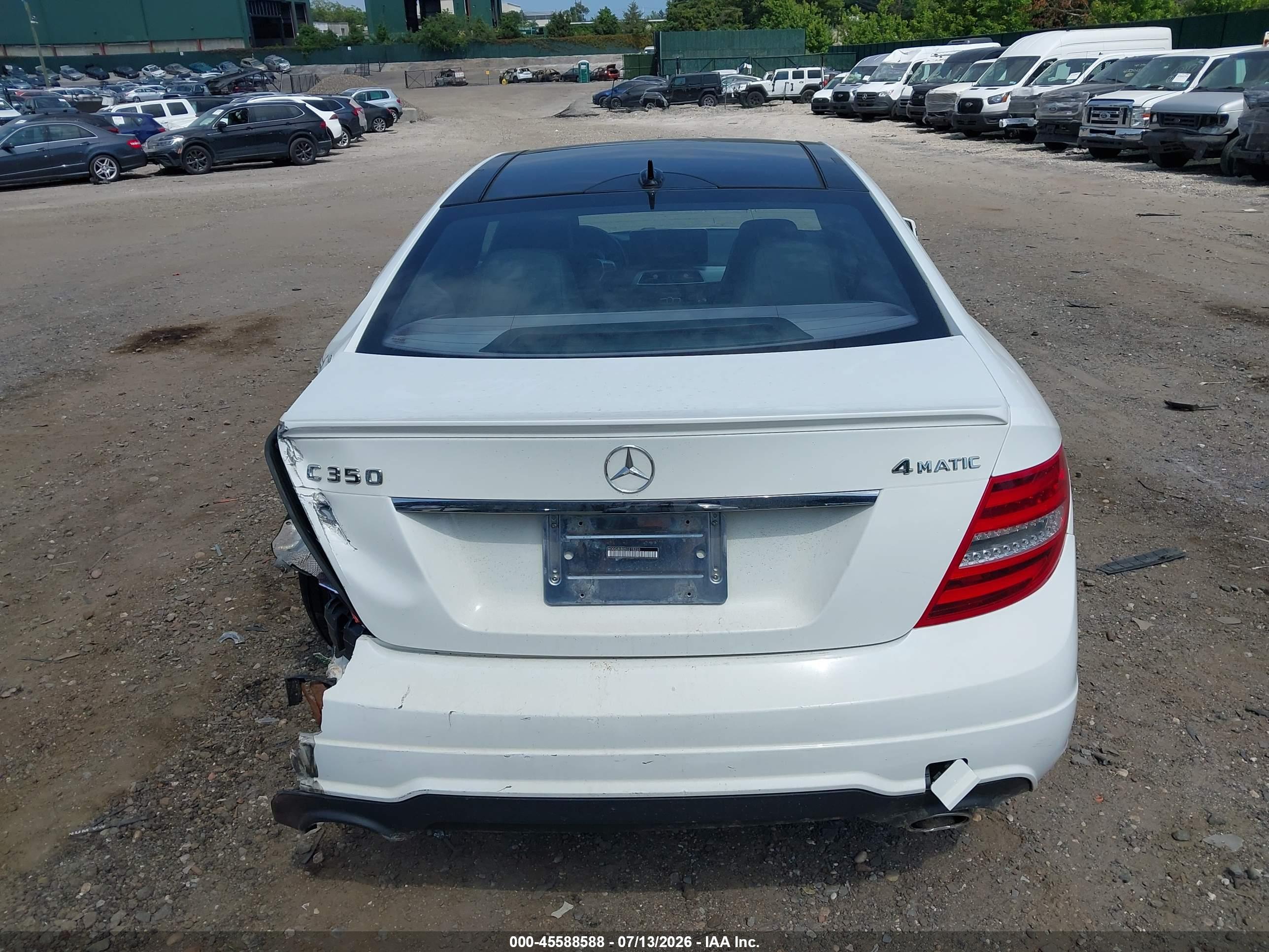 2014 MERCEDES-BENZ C 350 SPORT 4MATIC