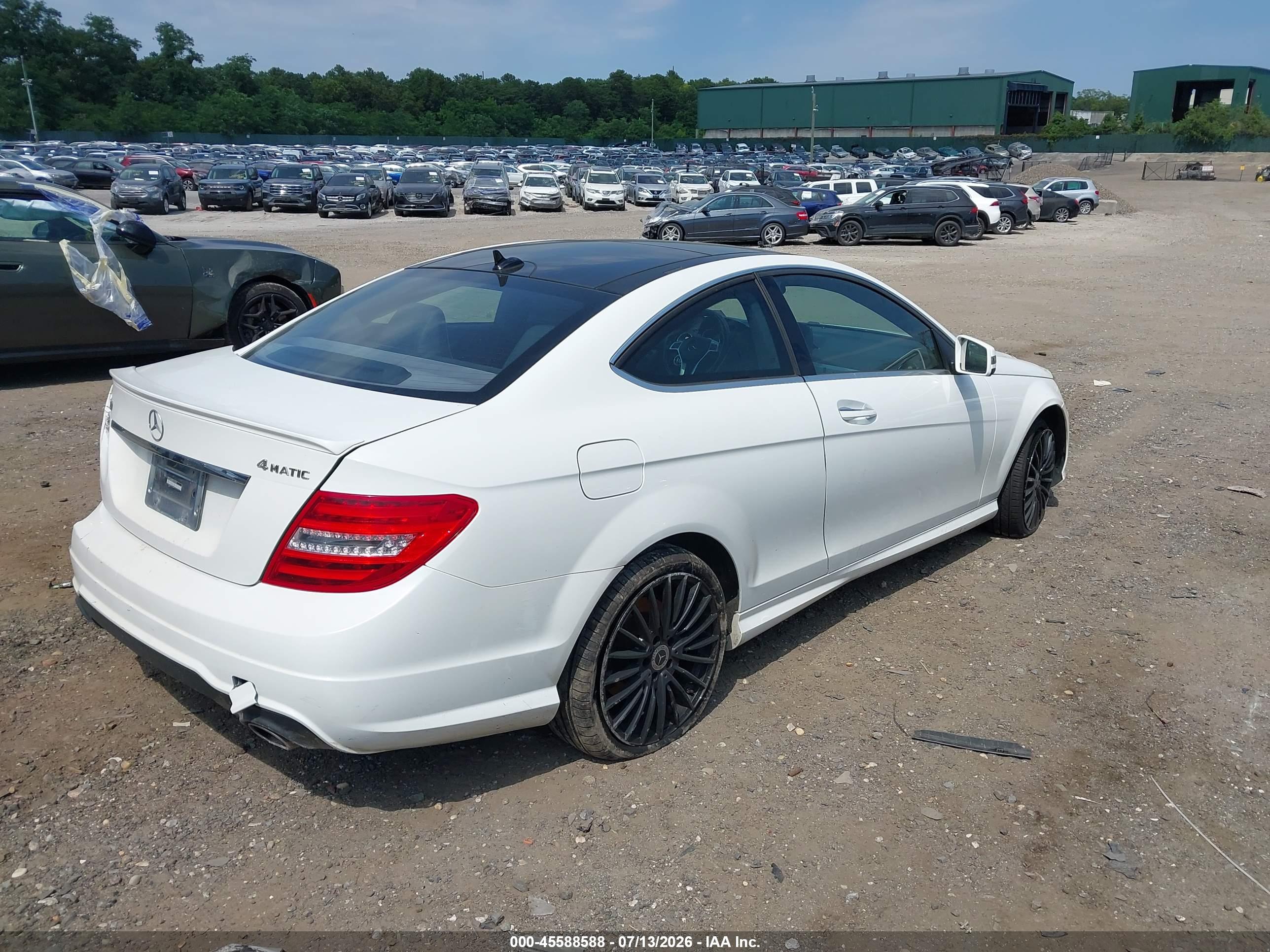 2014 MERCEDES-BENZ C 350 SPORT 4MATIC