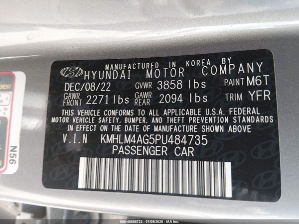 2023 HYUNDAI ELANTRA SEL
