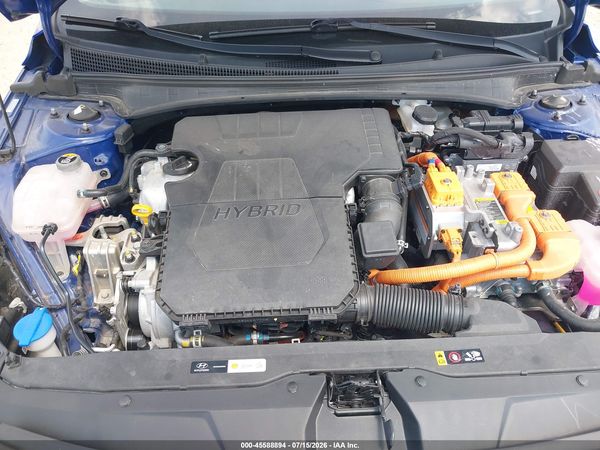 2022 HYUNDAI ELANTRA HYBRID BLUE