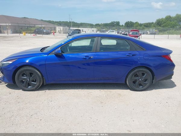 2022 HYUNDAI ELANTRA HYBRID BLUE