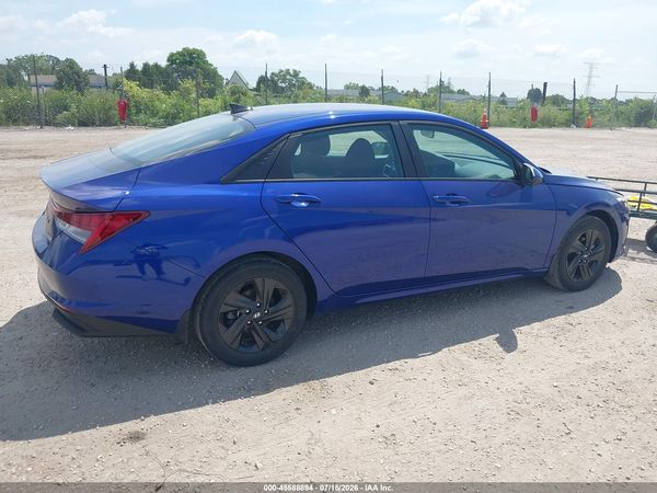 2022 HYUNDAI ELANTRA HYBRID BLUE