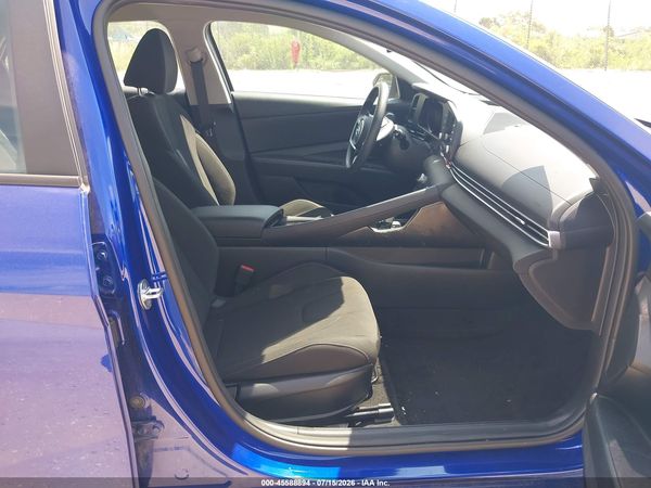 2022 HYUNDAI ELANTRA HYBRID BLUE