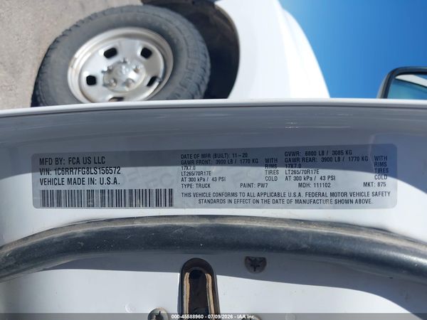2020 RAM 1500 CLASSIC Tradesman, ST