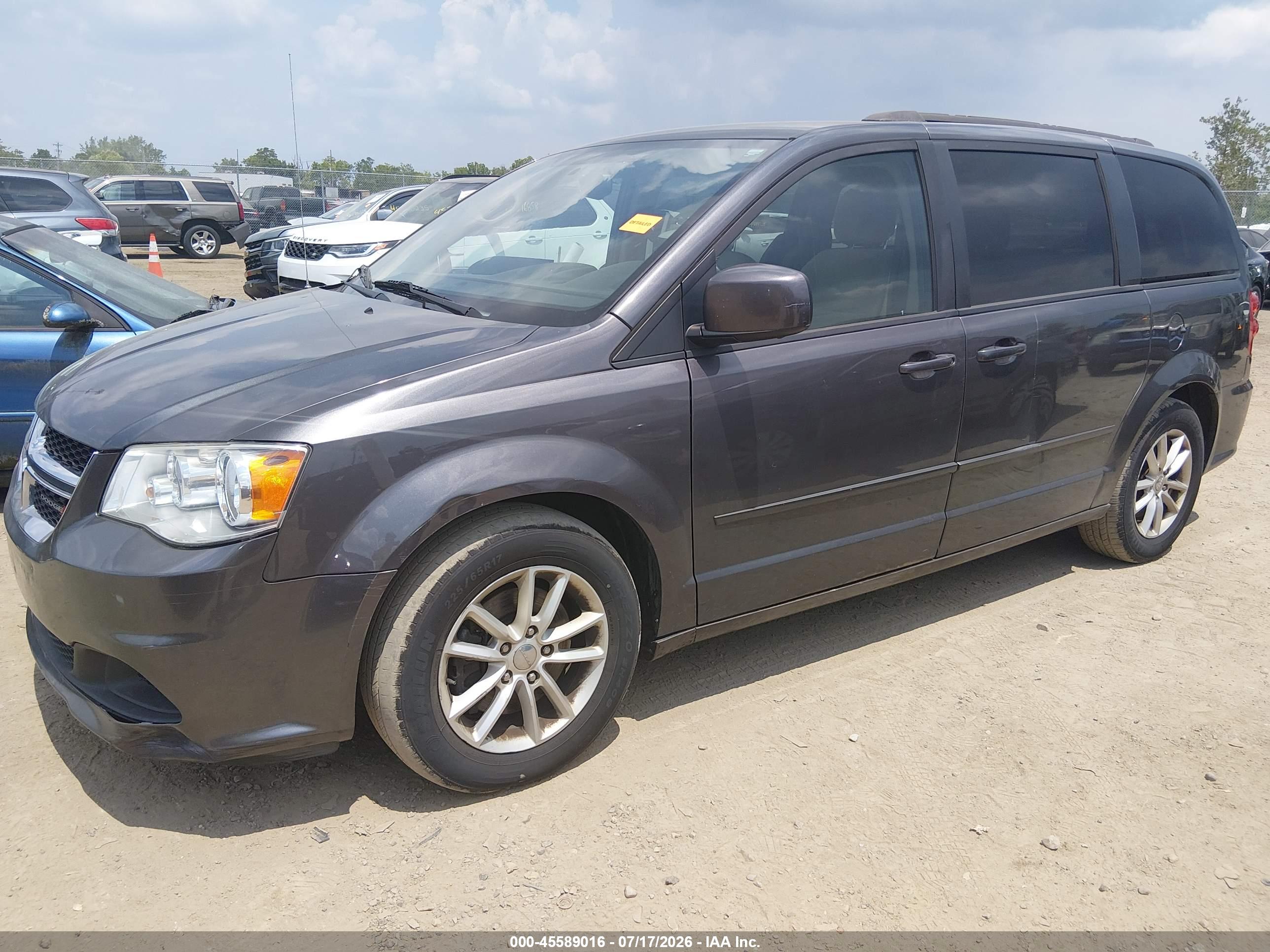 2016 DODGE GRAND CARAVAN SXT