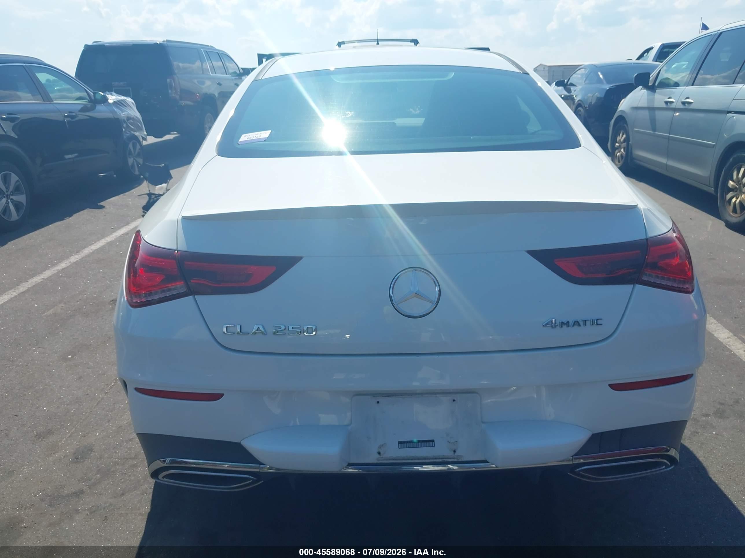 2021 MERCEDES-BENZ CLA 250 4MATIC