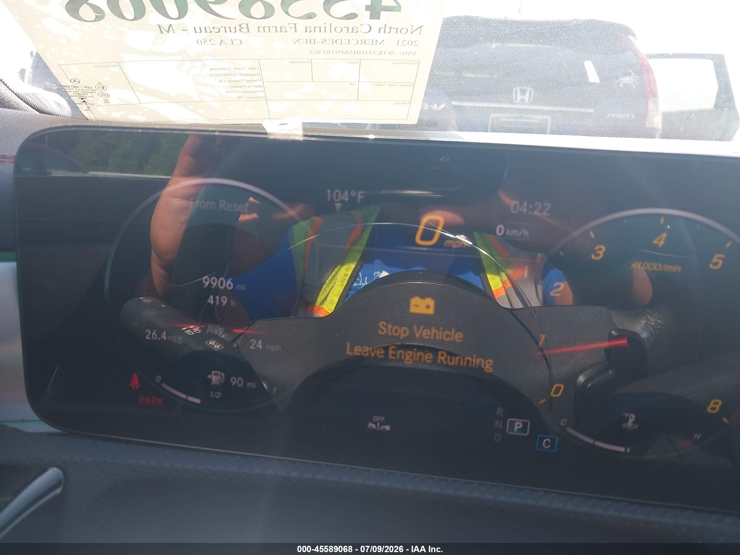 2021 MERCEDES-BENZ CLA 250 4MATIC