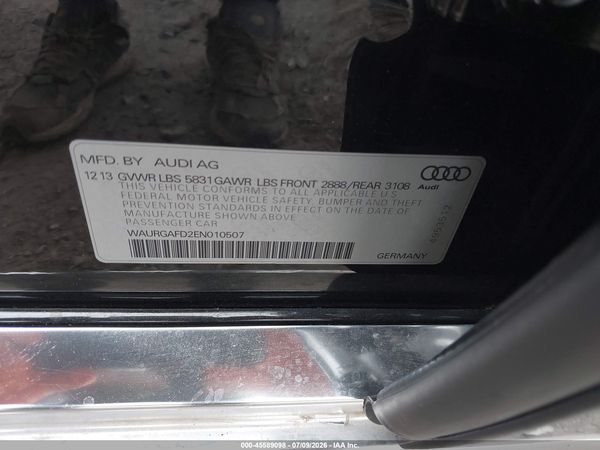 2014 AUDI A8 L 3.0T