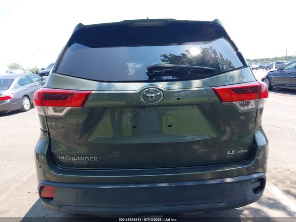 2019 TOYOTA HIGHLANDER LE PLUS