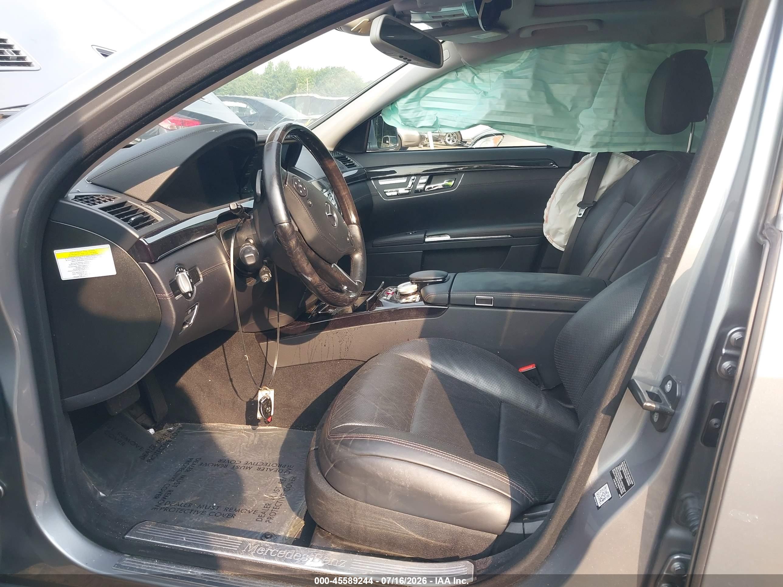 2013 MERCEDES-BENZ S 550 4MATIC