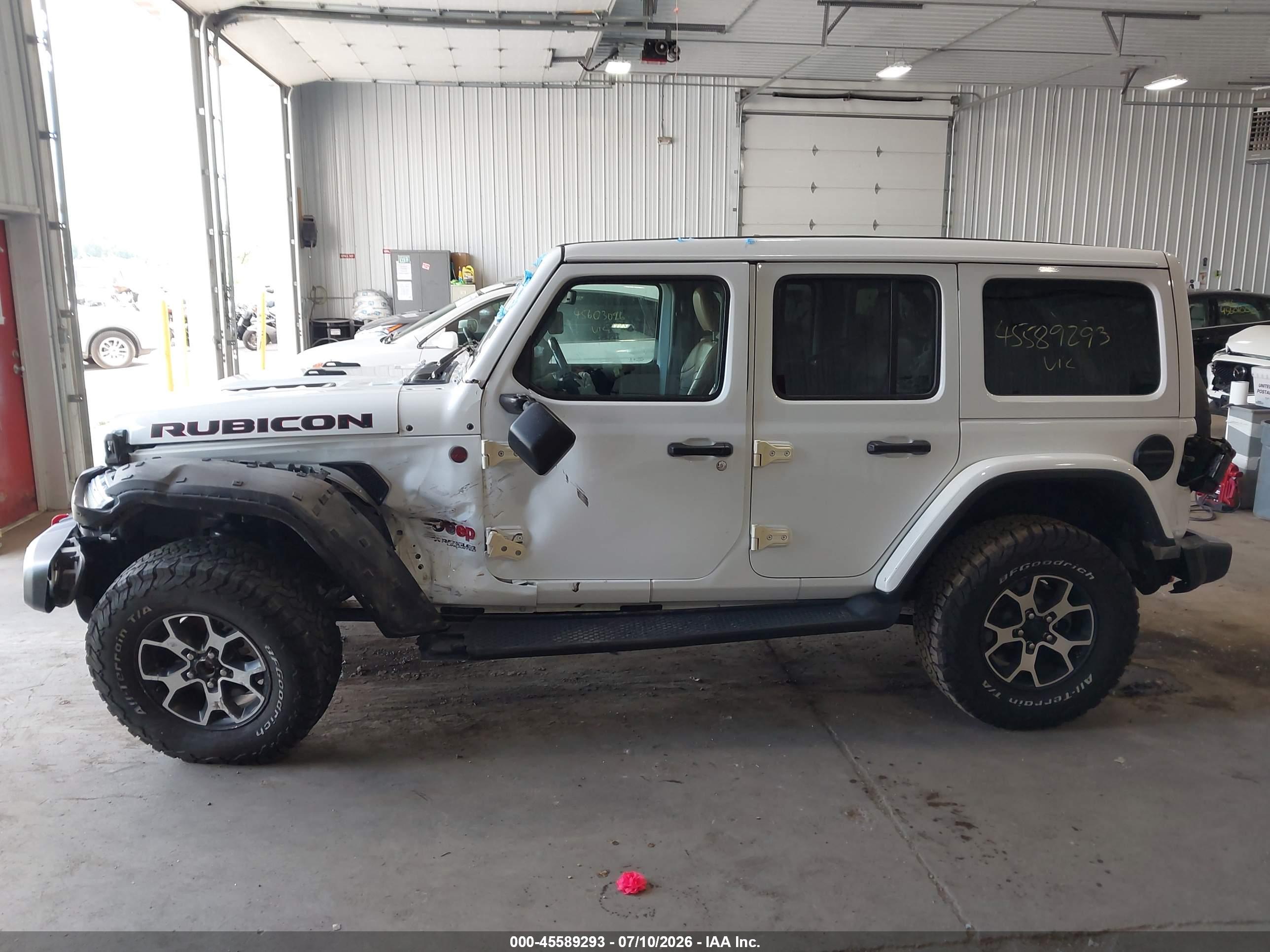 2021 JEEP WRANGLER UNLIMITED RUBICON 4X4
