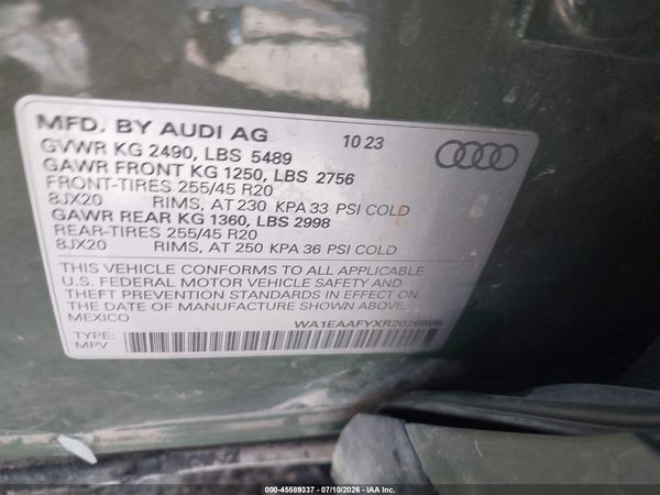 2024 AUDI Q5