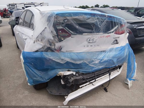 2017 HYUNDAI IONIQ HYBRID SEL