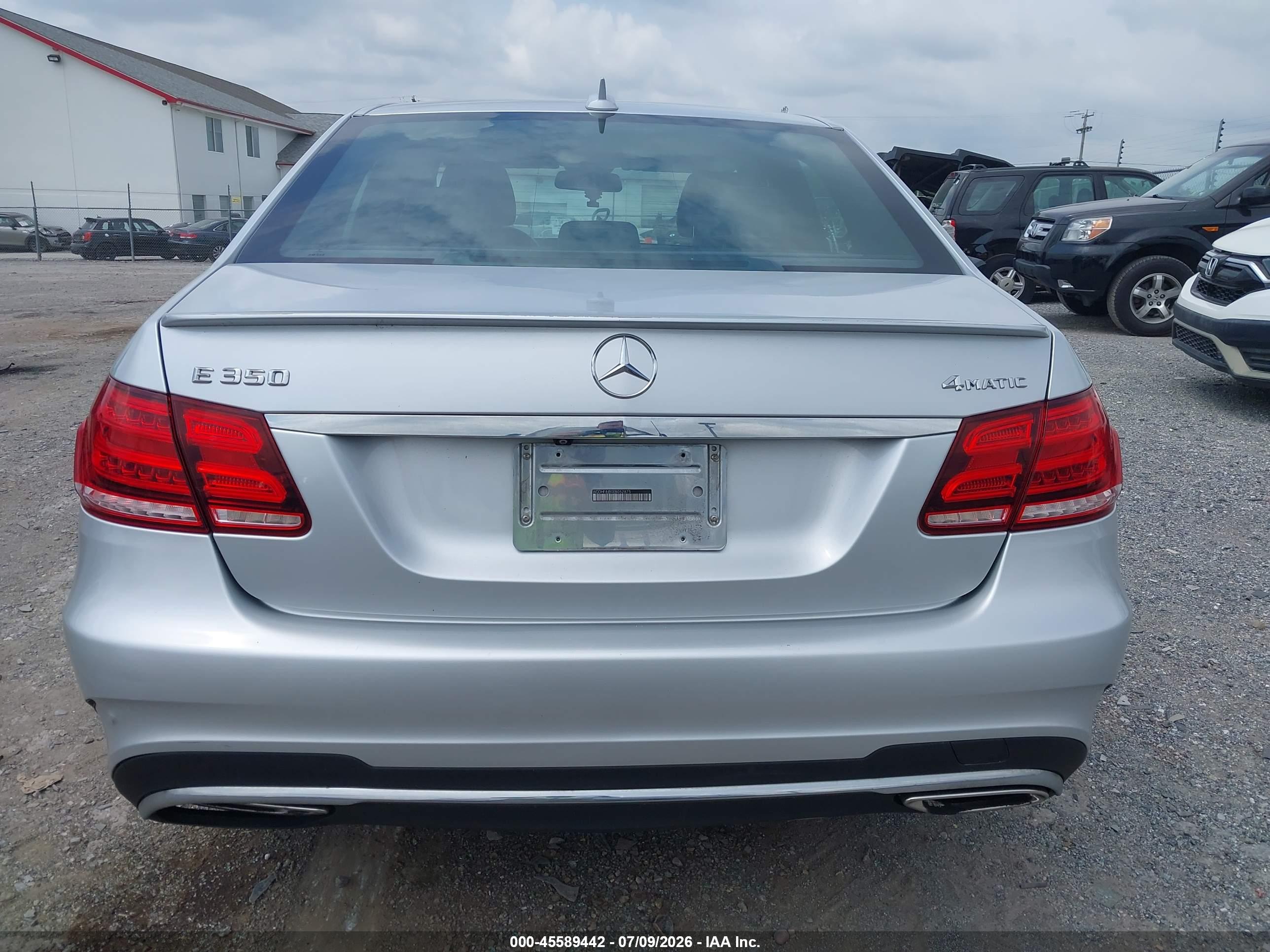 2014 MERCEDES-BENZ E 350 4MATIC