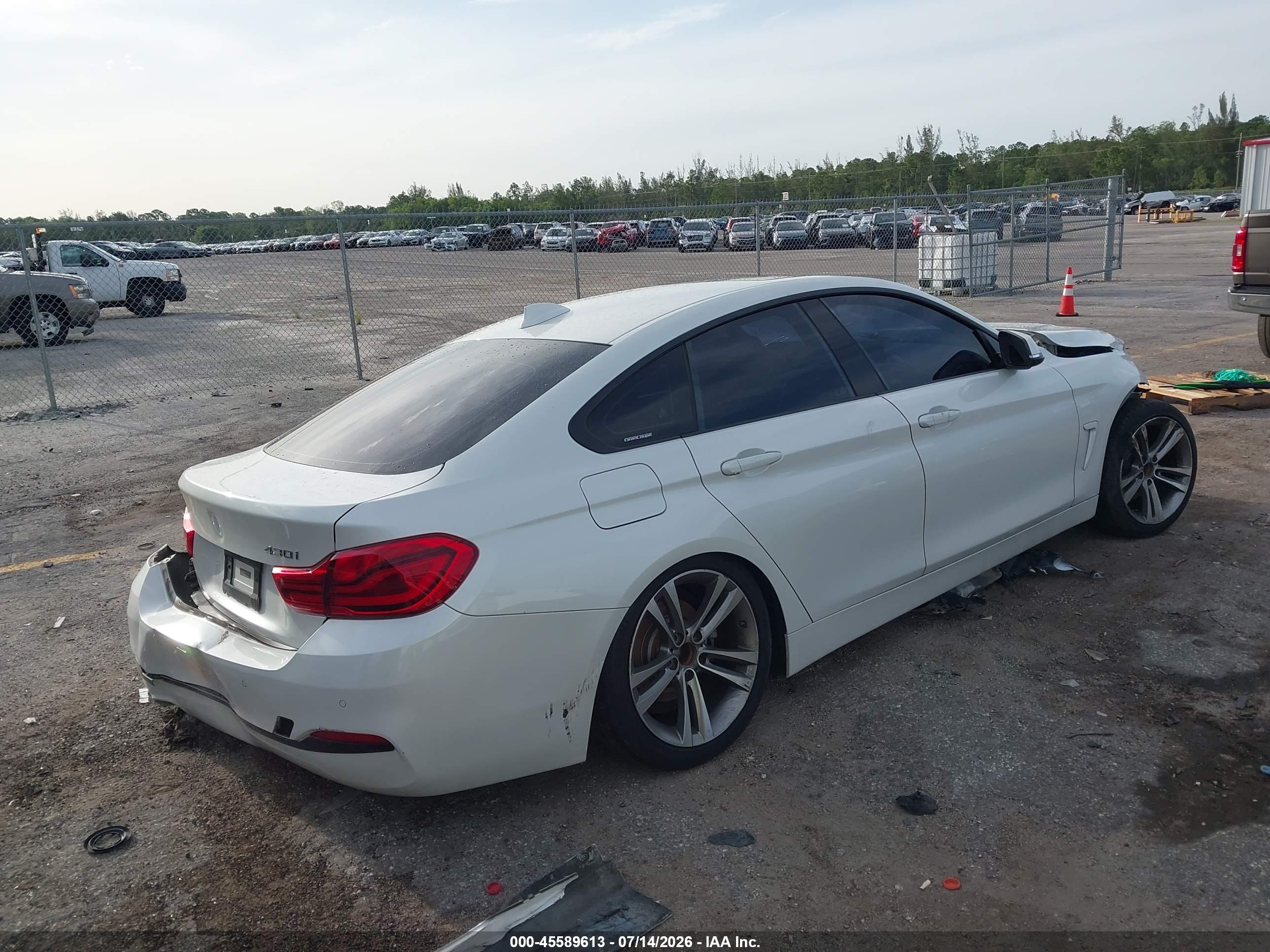 2018 BMW 430I GRAN COUPE