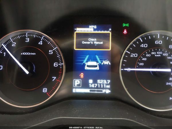 2018 SUBARU CROSSTREK 2.0I LIMITED