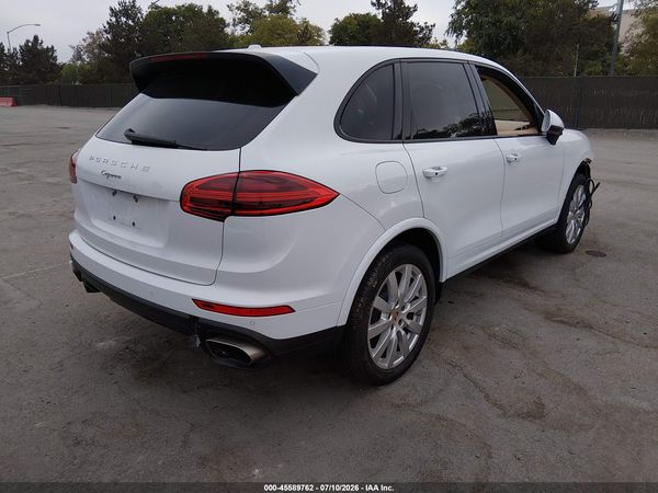 2017 PORSCHE CAYENNE PLATINUM EDITION