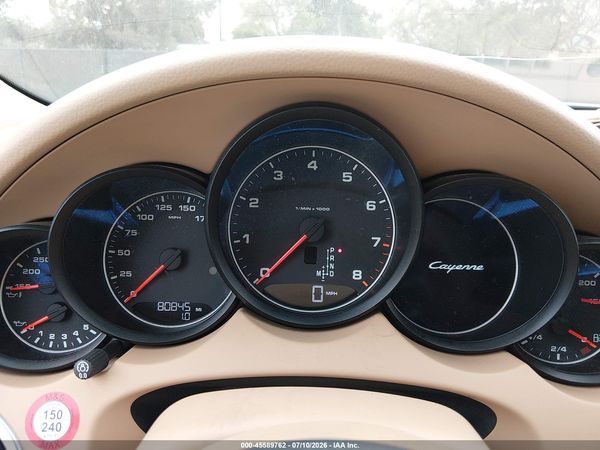 2017 PORSCHE CAYENNE PLATINUM EDITION