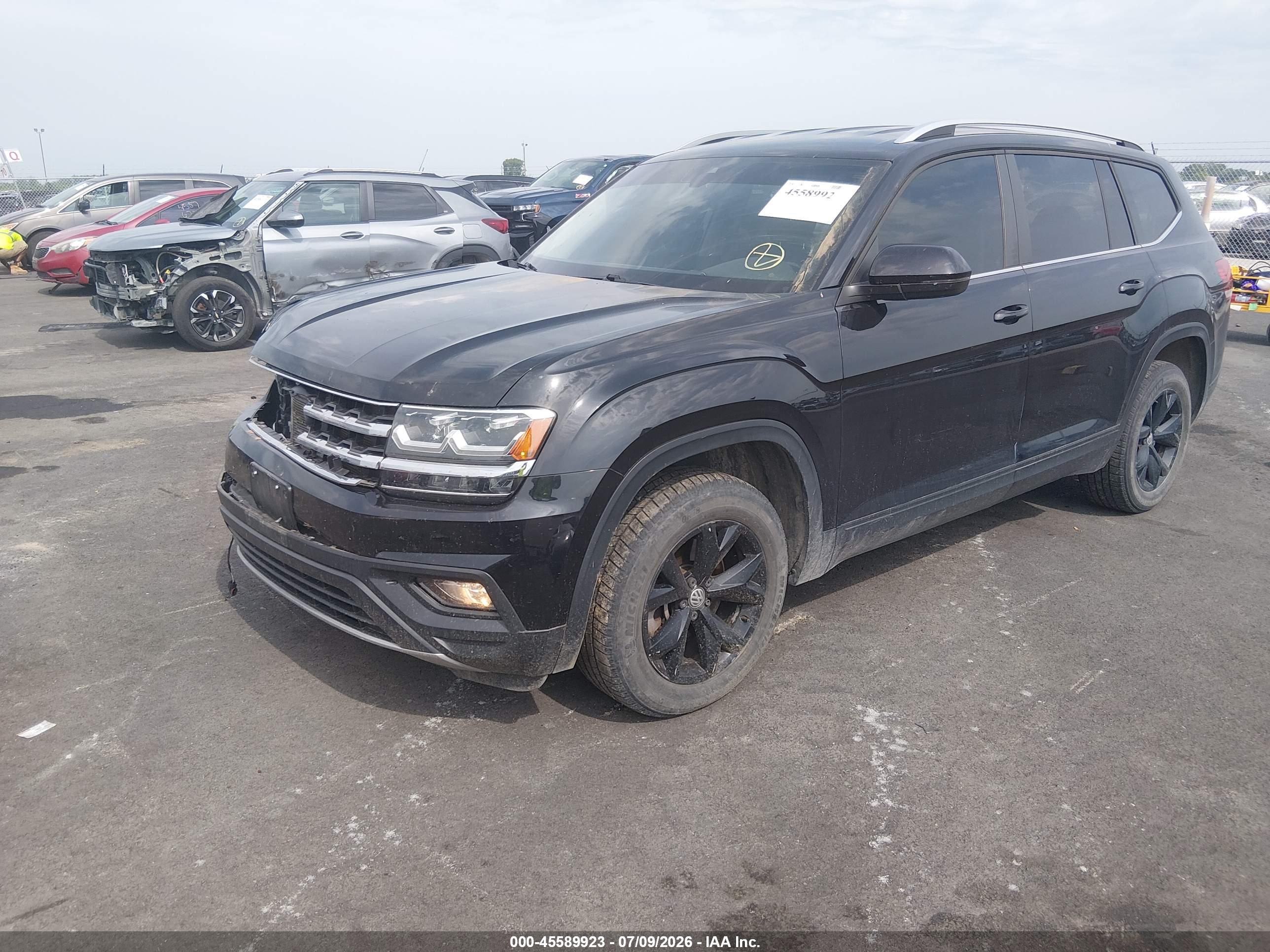2019 VOLKSWAGEN ATLAS 3.6L V6 SE W/TECHNOLOGY — I2