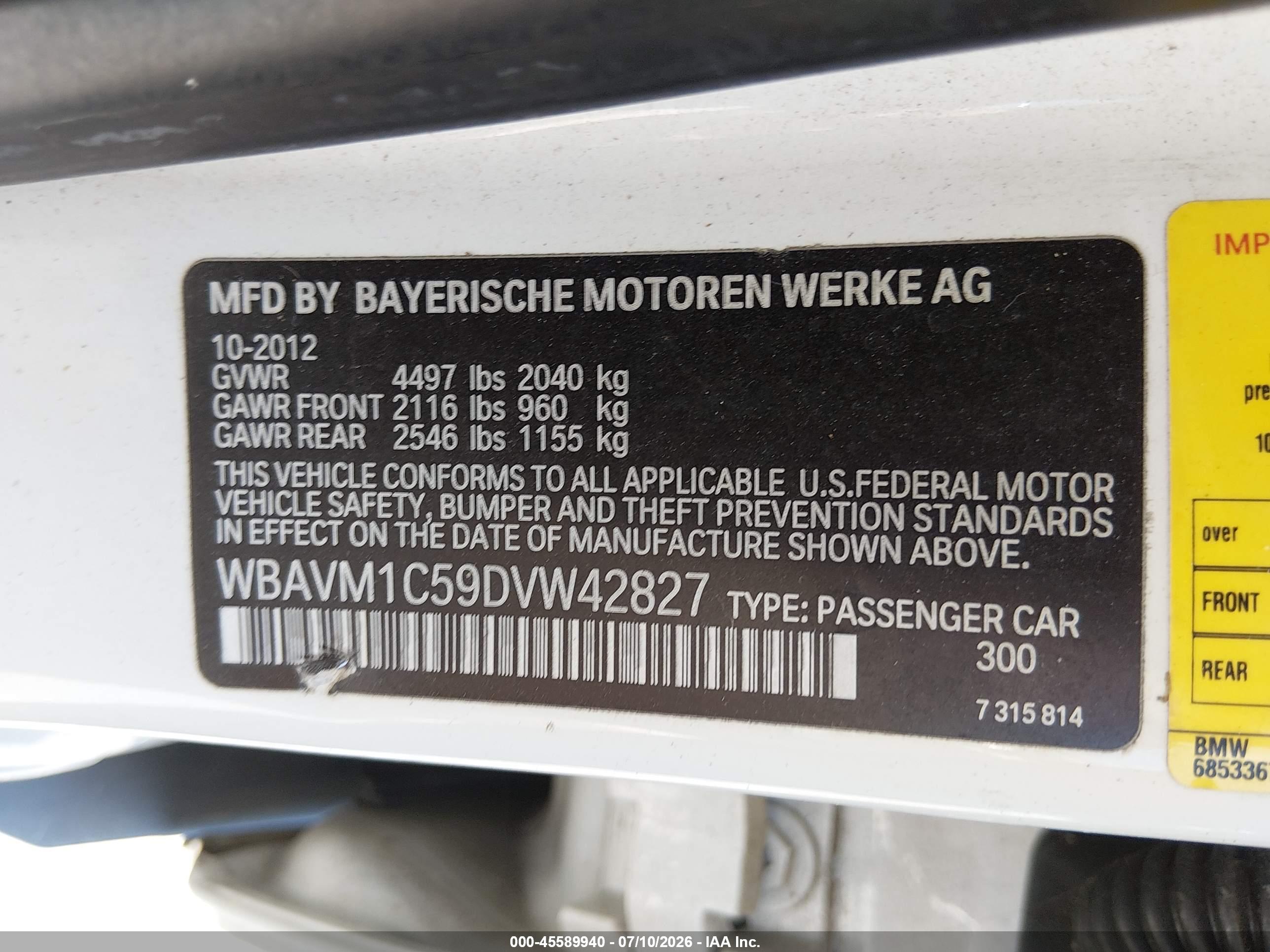 2013 BMW X1 sDrive28i