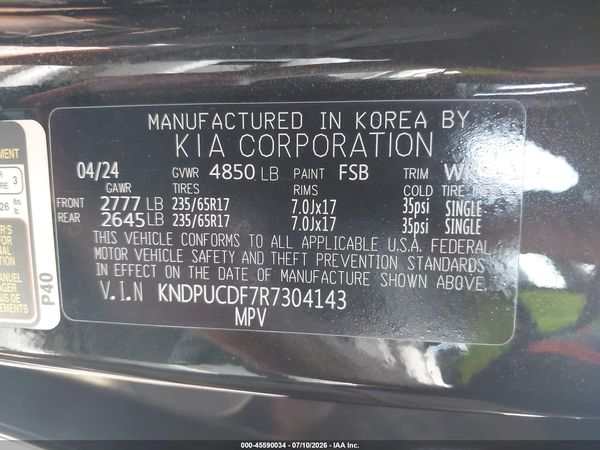 2024 KIA SPORTAGE LX