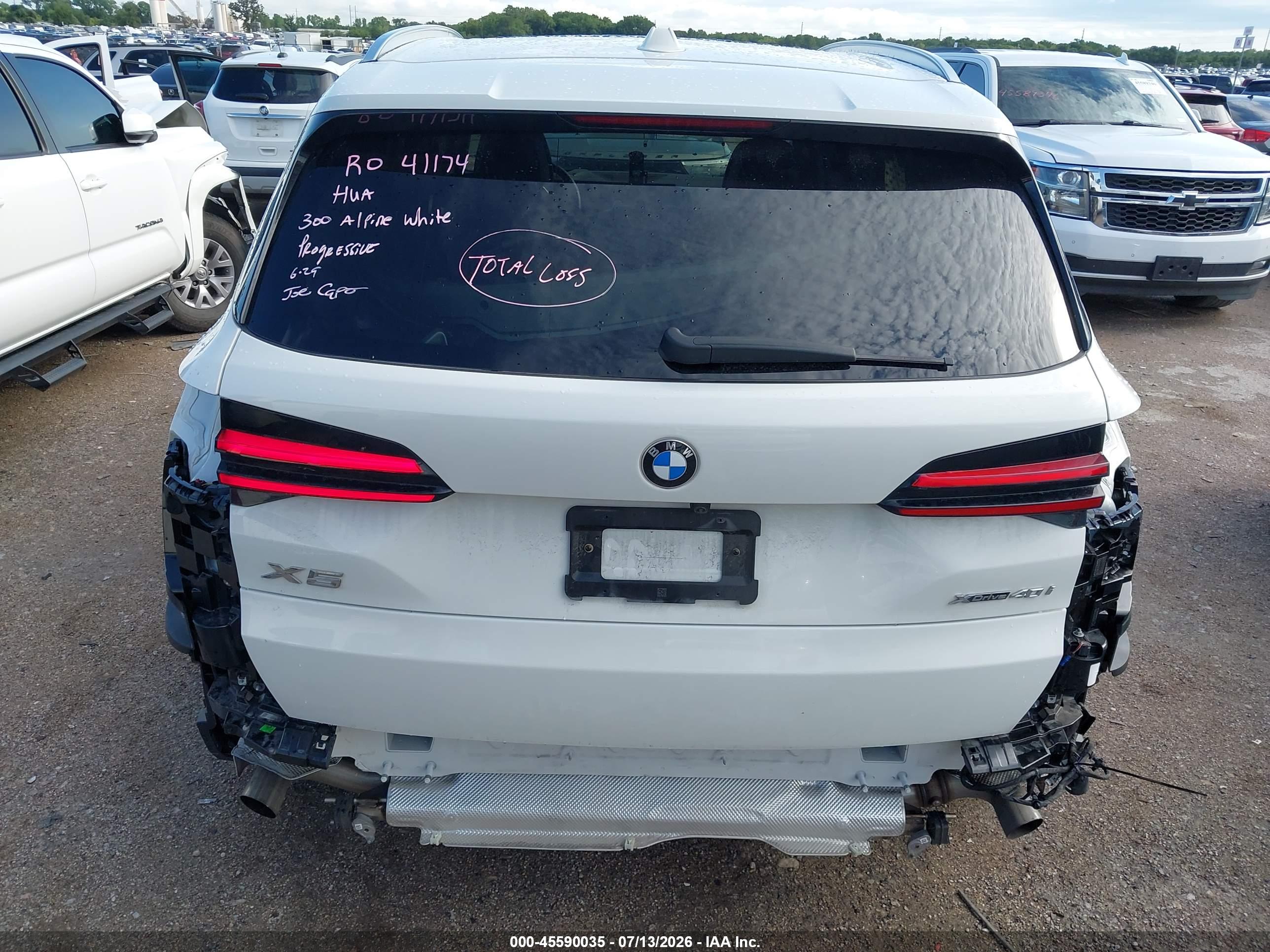 2024 BMW X5 XDRIVE40I