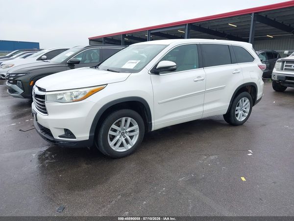 2016 TOYOTA HIGHLANDER LE V6