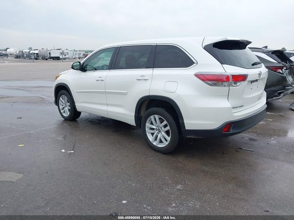 2016 TOYOTA HIGHLANDER LE V6