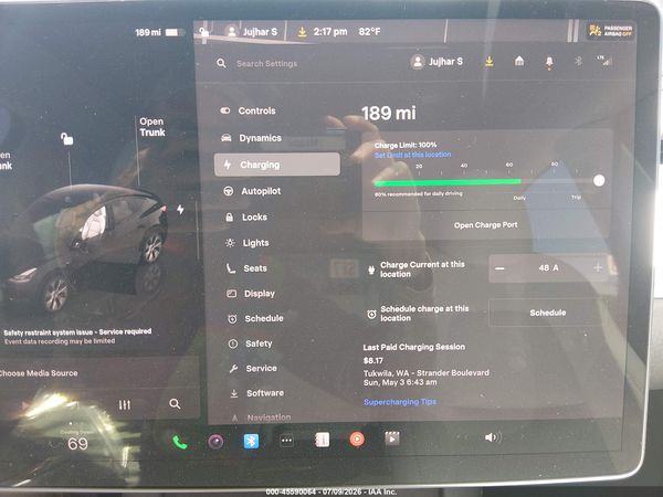 2022 TESLA MODEL Y