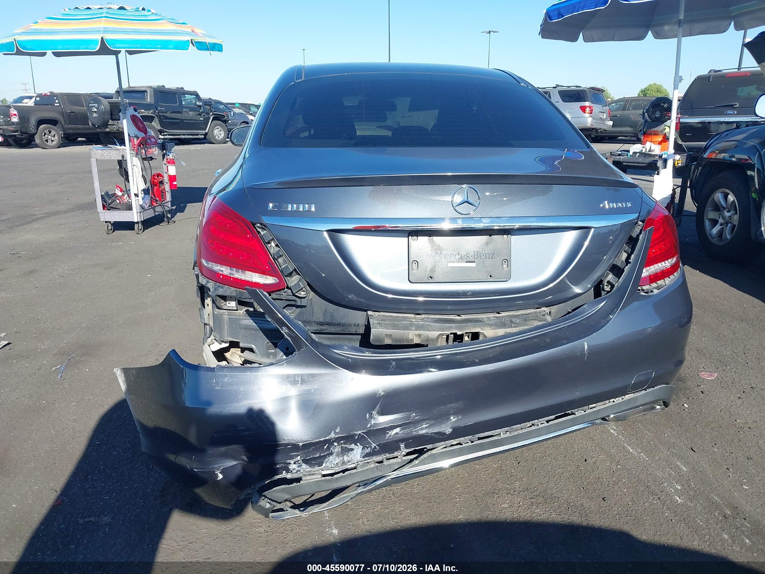2015 MERCEDES-BENZ C 300 4MATIC