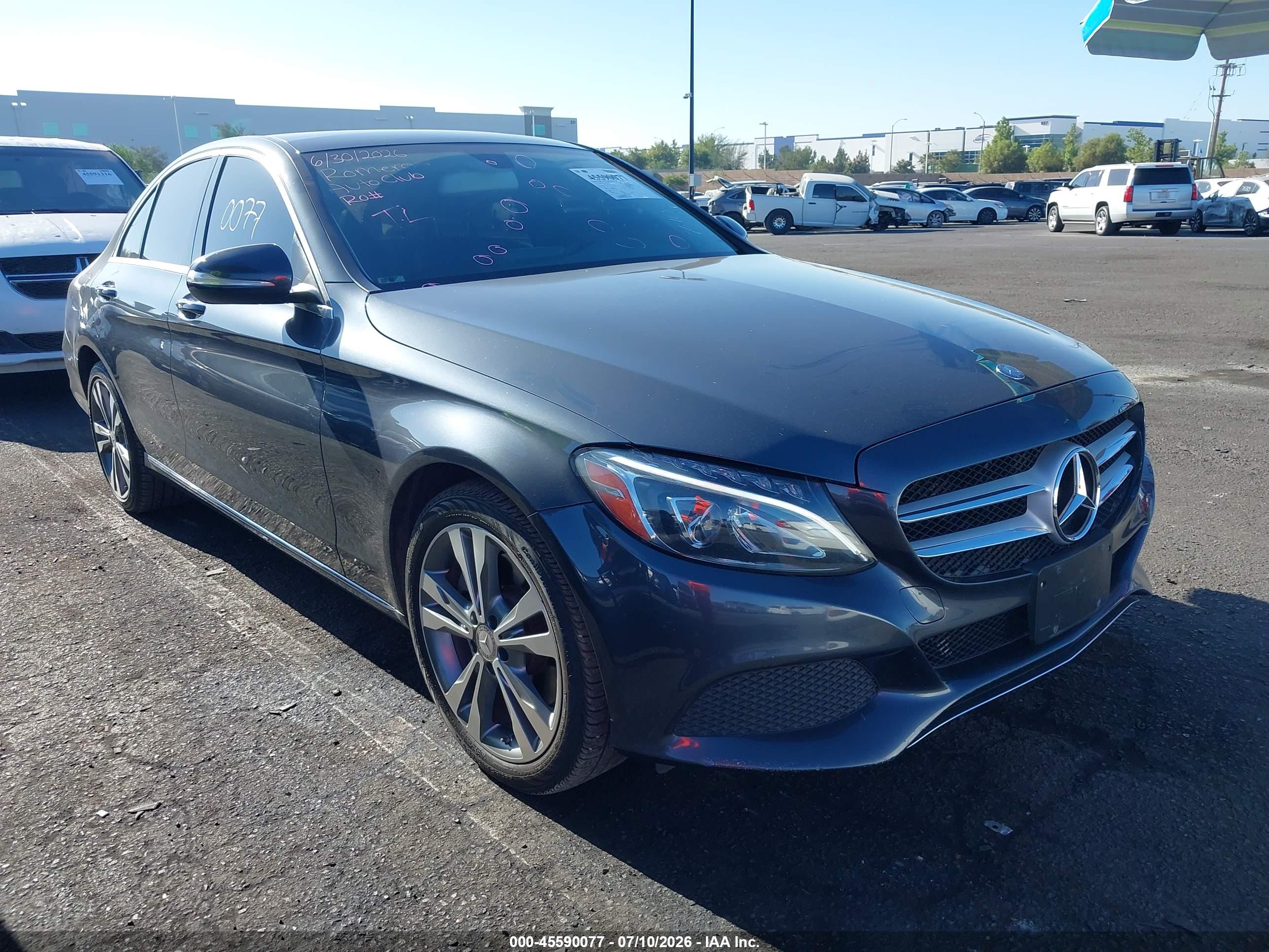 2015 MERCEDES-BENZ C 300 4MATIC