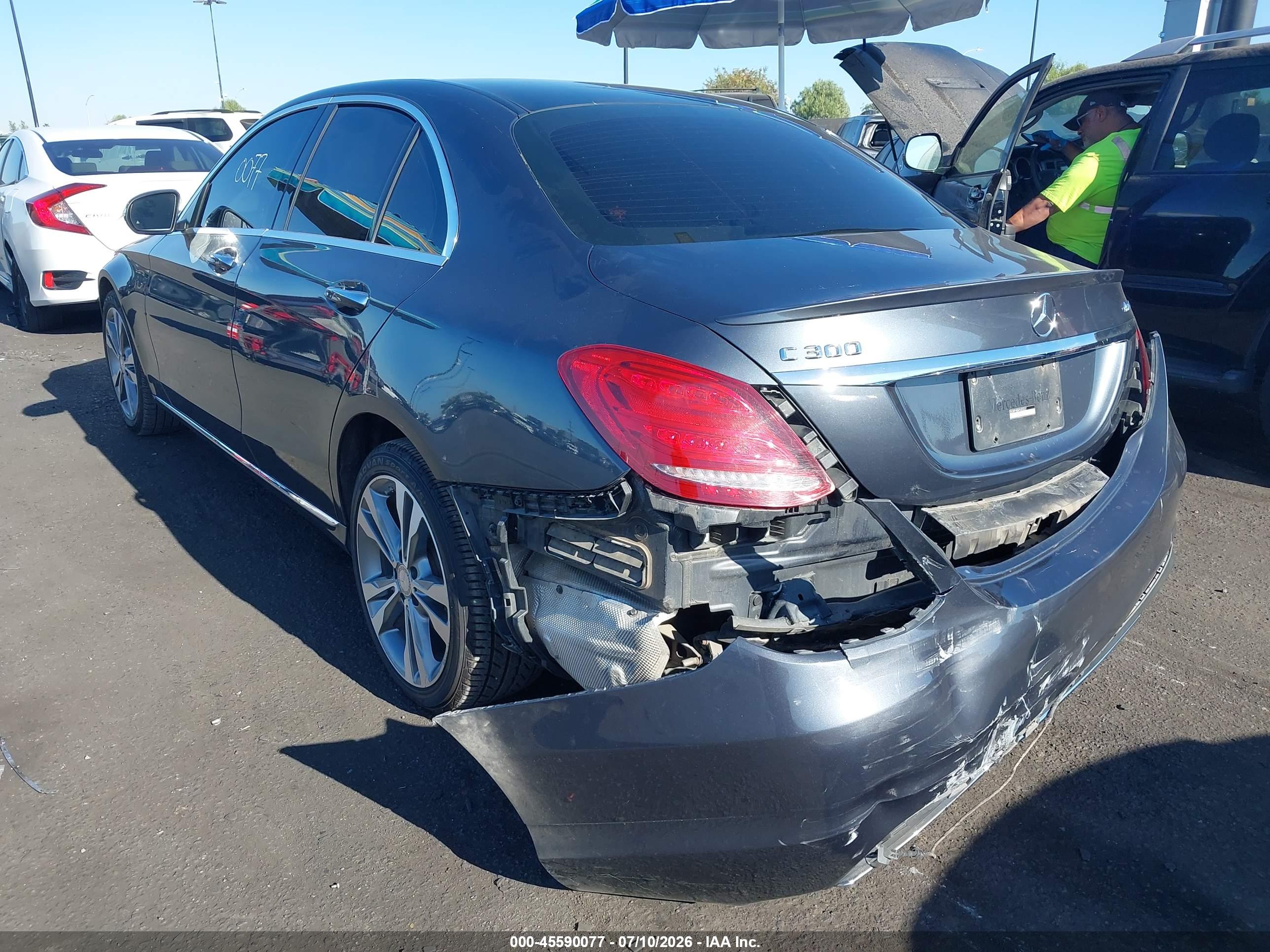 2015 MERCEDES-BENZ C 300 4MATIC