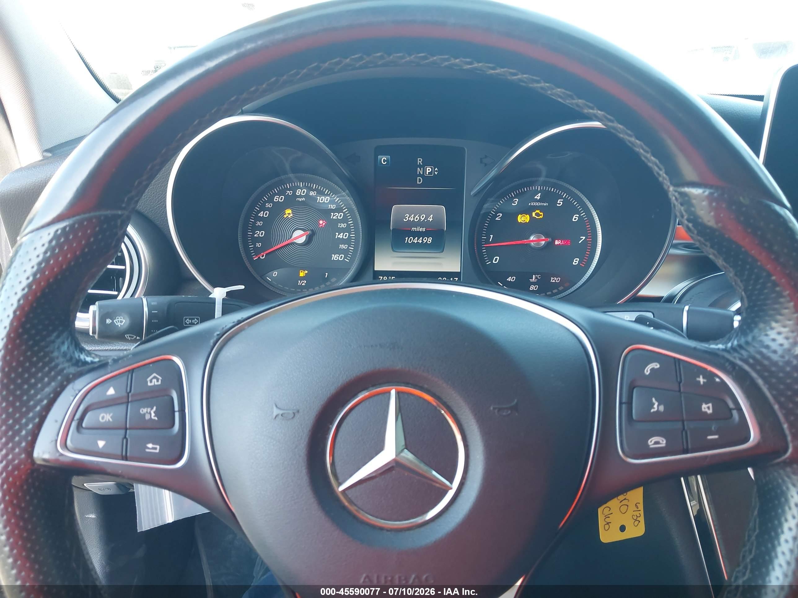 2015 MERCEDES-BENZ C 300 4MATIC