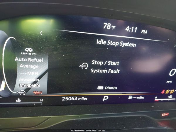 2022 INFINITI QX60 SENSORY